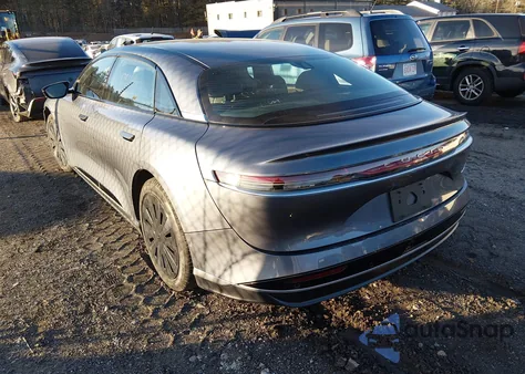 2023 Lucid Air Pure из США, поврежденный, VIN 50EA1PFA2PA001659